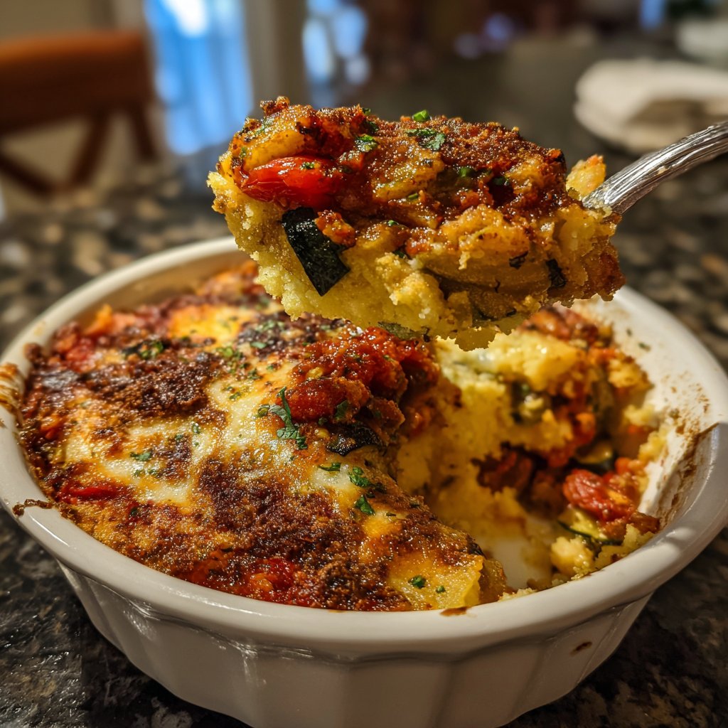 Ratatouille mit Polenta
