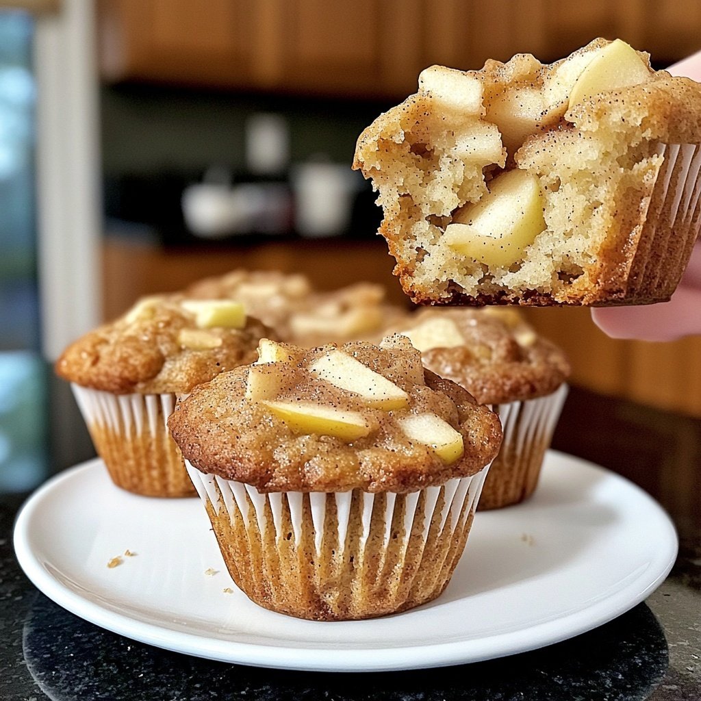 Apfel-Zimt-Muffins