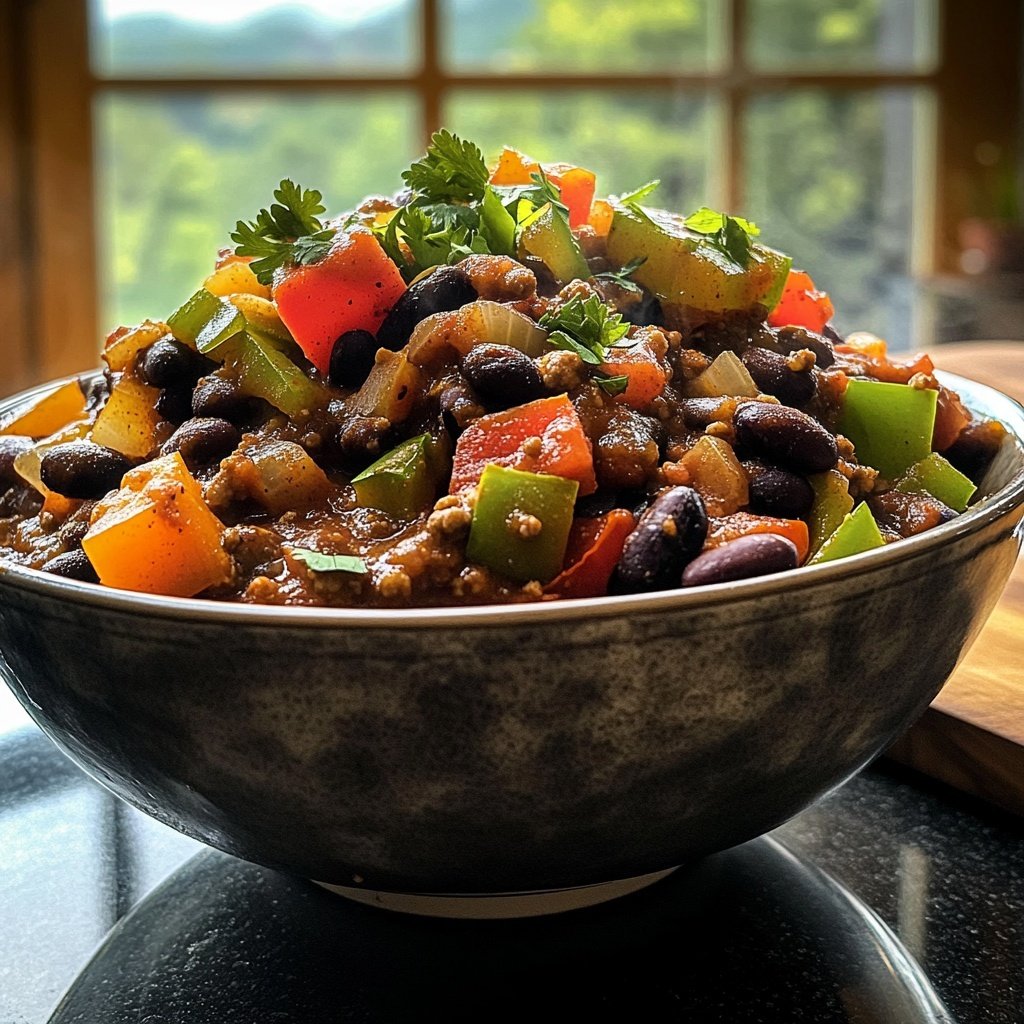 Chili sin Carne mit Bohnen