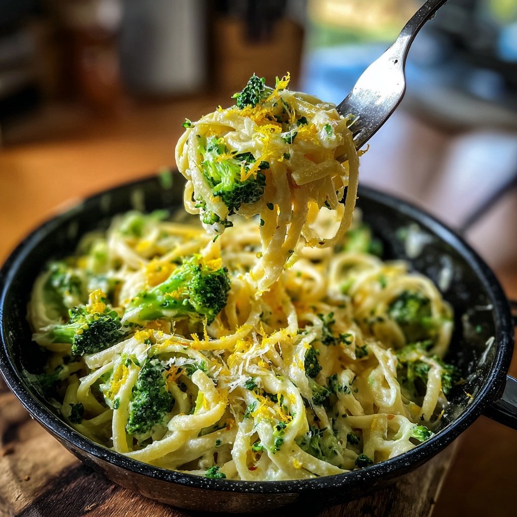 Brokkoli Pasta Mit Zitronen Sauce