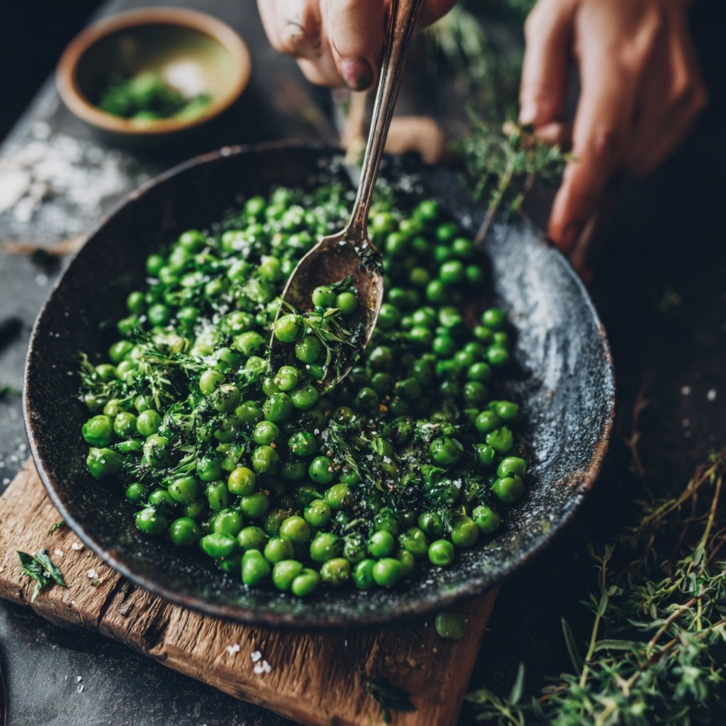 Grill Beilagen Mit Erbsen