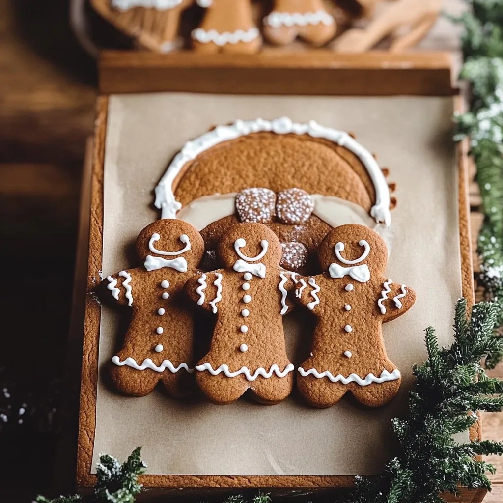 Judy's Gingerbread Premium Template