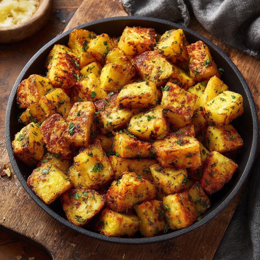 Grill Beilagen Mit Kartoffel Würfeln