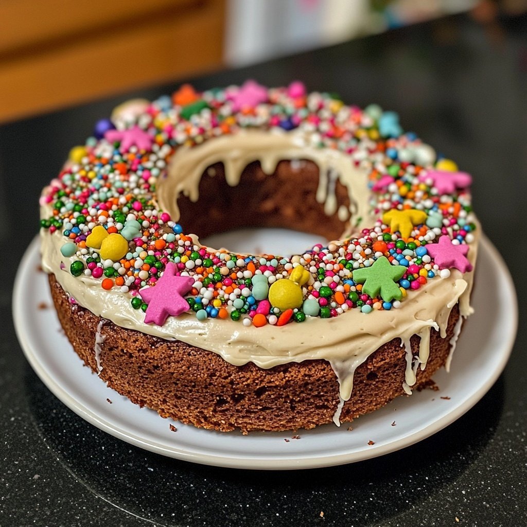 Karussell-Weihnachtstorte