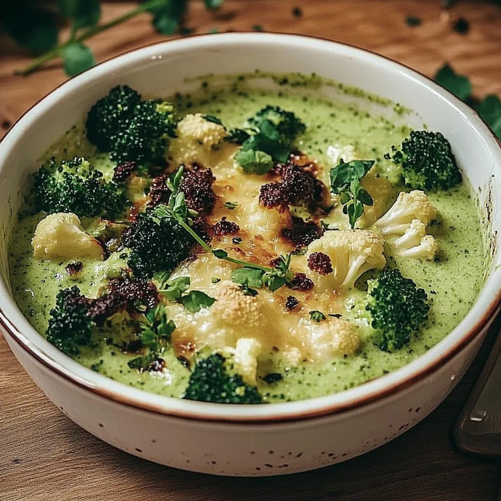 Brokkoli-Blumenkohl-Auflauf