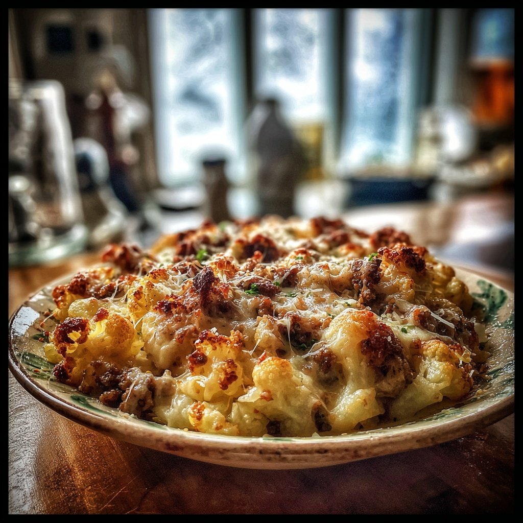 Blumenkohl Auflauf Mit Hackfleisch