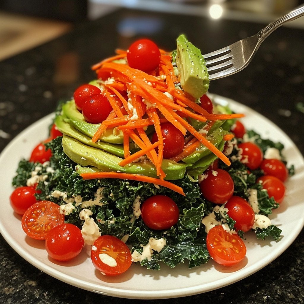 Restaurant-Style Kale-Salat