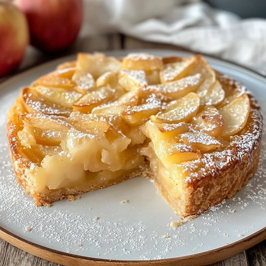 Einfacher Apfelkuchen - mega saftig!