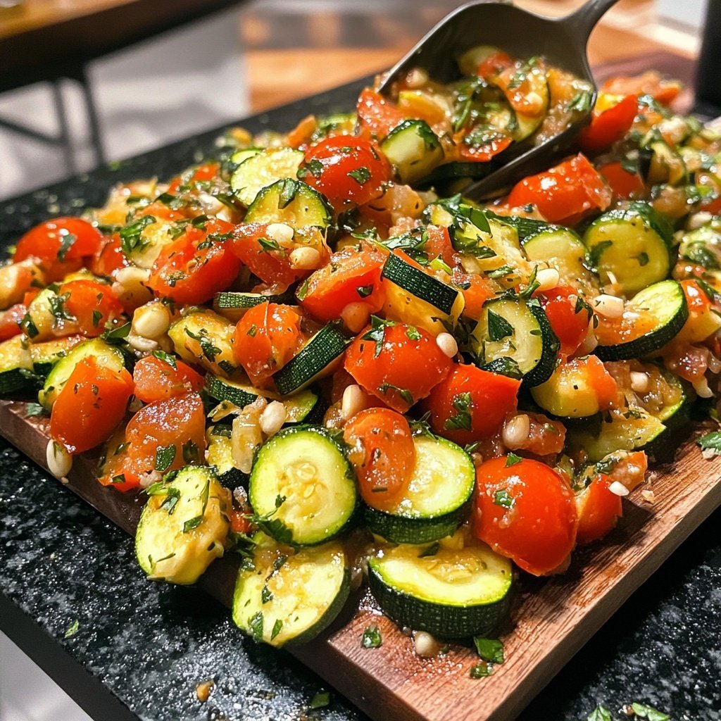 Zucchini-Tomaten-Reis