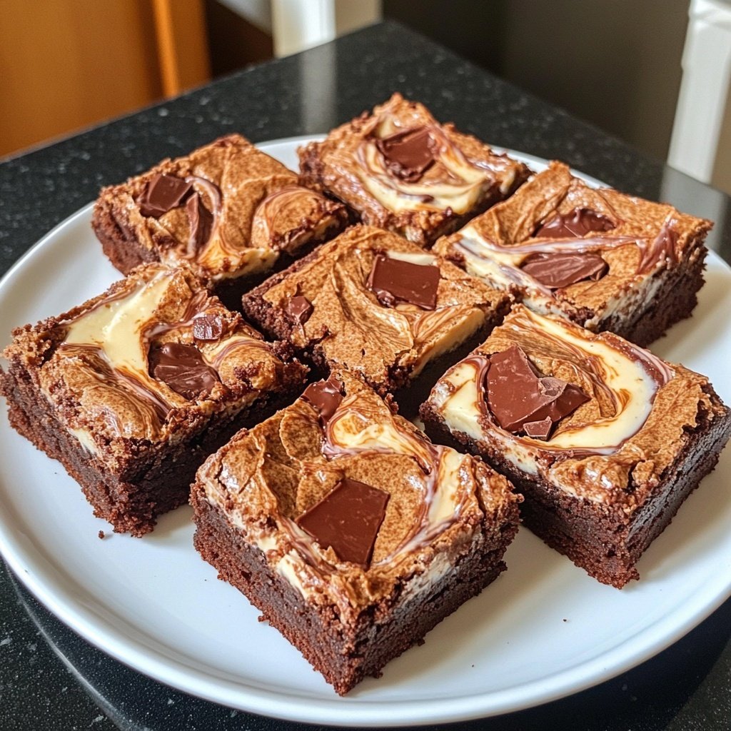 Frischkäse-Brownies