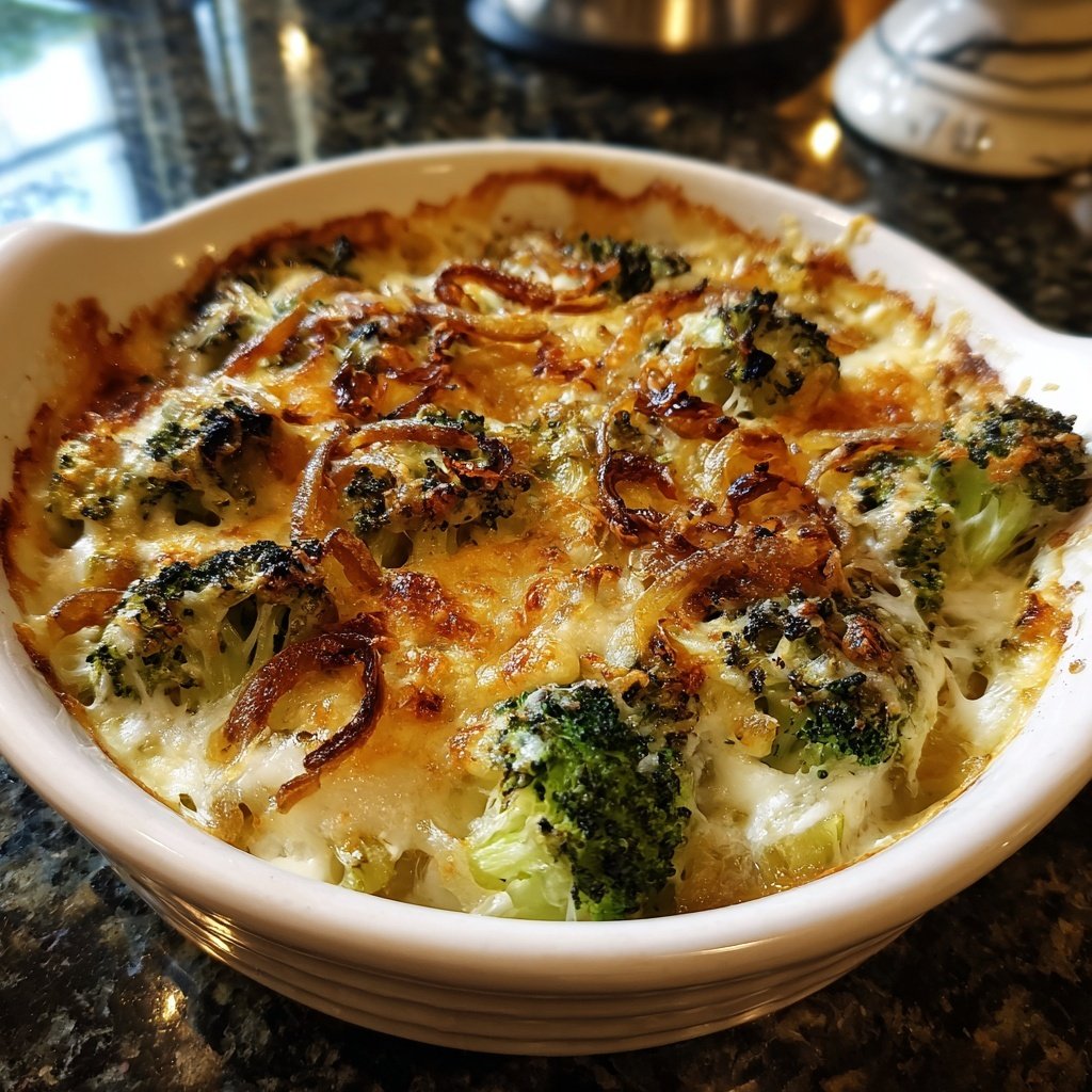 Brokkoli Auflauf Mit Zwiebeln